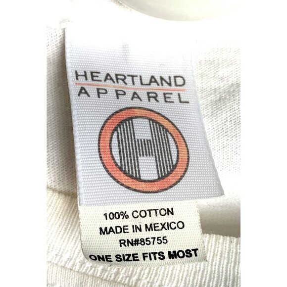 Retro 1994 Heartland Apparel T-shirt Hawaii Beach Tropical Fish Colorful OSFM - Picture 10 of 12